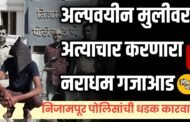 अल्पवयीन मुलीवर अत्याचार करणारा नराधम गजाआड; निजामपूर पोलिसांची धडक कारवाई