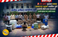धुळ्यात बनावट दारू तयार करणारा कारखाना उद्ध्वस्त; स्थानिक गुन्हे शाखेची मोठी कारवाई